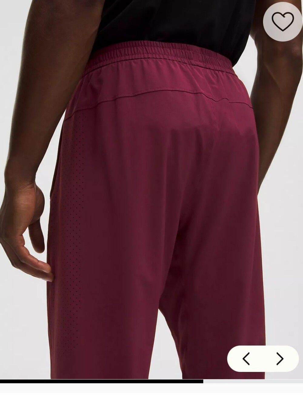 Lululemon Perforated Running Pant Regular Size L - Picture 5 of 12